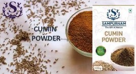 Sampurnam Indian Spices Cumin Powder Jeera 100% Organic Premium Natural 100g  - £13.74 GBP+