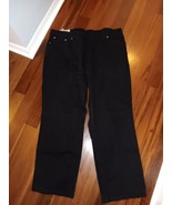 LEVI&#39;S JEANS MEN&#39;S 541 ATHLETIC TAPER BLACK DENIM JEANS 54X30 STRETCH $7... - $34.64