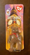 TY Beanie Baby Britannia The Bear - Rare with Two tag Errors.  1 of 4,000 - £17.41 GBP