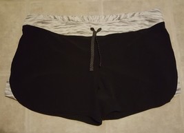 Womens PATAGONIA Common Threads recycled board shorts Size 4 Black Grey ... - $18.13