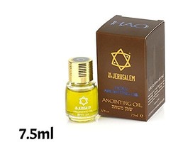Anointing Oil Holy anointing Fragrance 7.5ml From Holyland Jerusalem (1 bottle) - £12.56 GBP