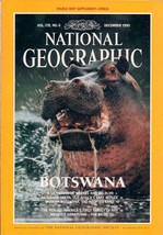 National Geographic Magazine December 1990 Botswana, the Peales, Okavang... - £1.59 GBP