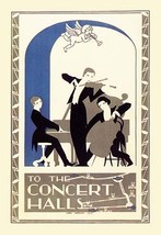 To the Concert Halls 20 x 30 Poster - £20.76 GBP