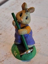 Hallmark Keepsake Ornament Tilling Time Bunny Sidekick 1994 Easter Collection - £6.32 GBP