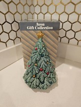 Avon Merry Christmas Tree Ceramic Pomader Vintage in Box! - $33.85