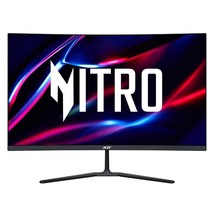 Monitor Gaming Computer Curved Portable 27 Inch Acer Nitro Pc Screen 1MS Fhd New - £177.16 GBP