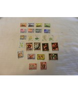 Lot of 24 Hungary Stamps, from 1976-1979 Trains, Olympics, Flowers, Art,... - $13.50