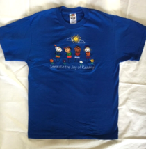 &quot;Celebrate the Joy of Reading&quot; Colorful Embroidered Tee Shirt Women Size... - £16.50 GBP