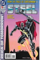 STEEL #1 (February 1994) DC Comics - Reign of Tomorrow! Chris Batista art VF-NM - $8.99