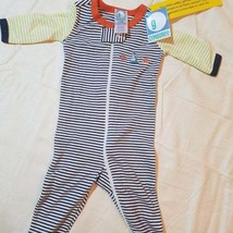 Vintage gymboree nautical adventures baby boys sleeper pajamas size 0-3 months 2 - £30.37 GBP