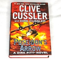 Used Book Poseidon&#39;s Arrow by Clive Cussler Hardcover Book Thriller Suspense - £3.78 GBP
