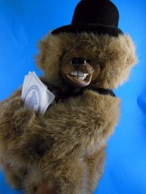 KIMBEARLY'S The Gambler 16" Fully Jointed Plush Bear Originals Mint With Tag - $29.69