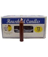 Votivo Brown Household Candles, 4-Inch, Set of 72, Unscented, Soft Glow - $1,626.19 MXN