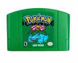Pokemon Green N64 Nintendo 64 English Translated -Requires Red Ram Expan... - £29.84 GBP