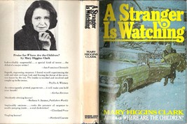 1977 A Stranger Is Watching (Hardcover Dust Jacket) Mary Higgins Clark 1st Ed - £118.64 GBP