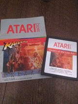 Raiders of the Lost Ark Atari 2600 With Instruction Manual 1982 - $41.98