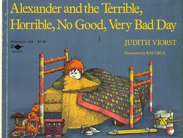 Alexander &amp; The Terrible Horrible No Good Very Bad Day (1972) Scholastic Ill S Sc - $9.89