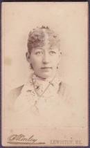 Clara True Carte de Visite (CDV) Photo - Lewiston, Maine - £13.08 GBP