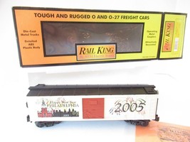 Mth Trains 30-74184- 2005 New Year's BOXCAR- Philadephia - 0/027- LN- D1B - $31.81