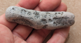 Natural Fulgurite ? with a tiny fused core Stone from Israel totally clo... - £3.12 GBP