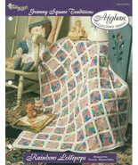 Needlecraft Shop Crochet Pattern 962350 Rainbow Lollipops Afghan Series - £2.35 GBP