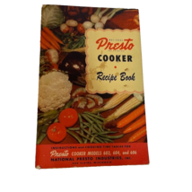 National Presto Cooker Recipe Book SC Models 603 &amp; 604 Nat&#39;l Pressure Cooker Co - £9.71 GBP