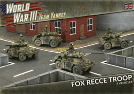 Team Yankee British Fox Recce Troop TBBX13 - £52.55 GBP