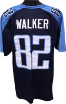 Delanie Walker unsigned Navy Custom Stitched Pro Style Football Jersey XL - $37.95