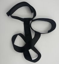 Lululemon Black Signature Yoga Mat Strap Fitness Wrap Sweat Once A Day - $17.46