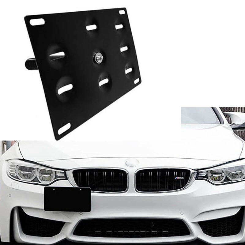 Bumper Hook License Plate Mounte cket Holder For  Cooper S F55 F56 MINI Countrym - £74.85 GBP