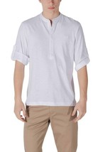 Antony Morato Men Polo White Designer Shirt Logo 2025 Collection - $1,072.87 MXN