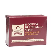Nubian Heritage Soap Bar Honey Blk Seed - £16.77 GBP
