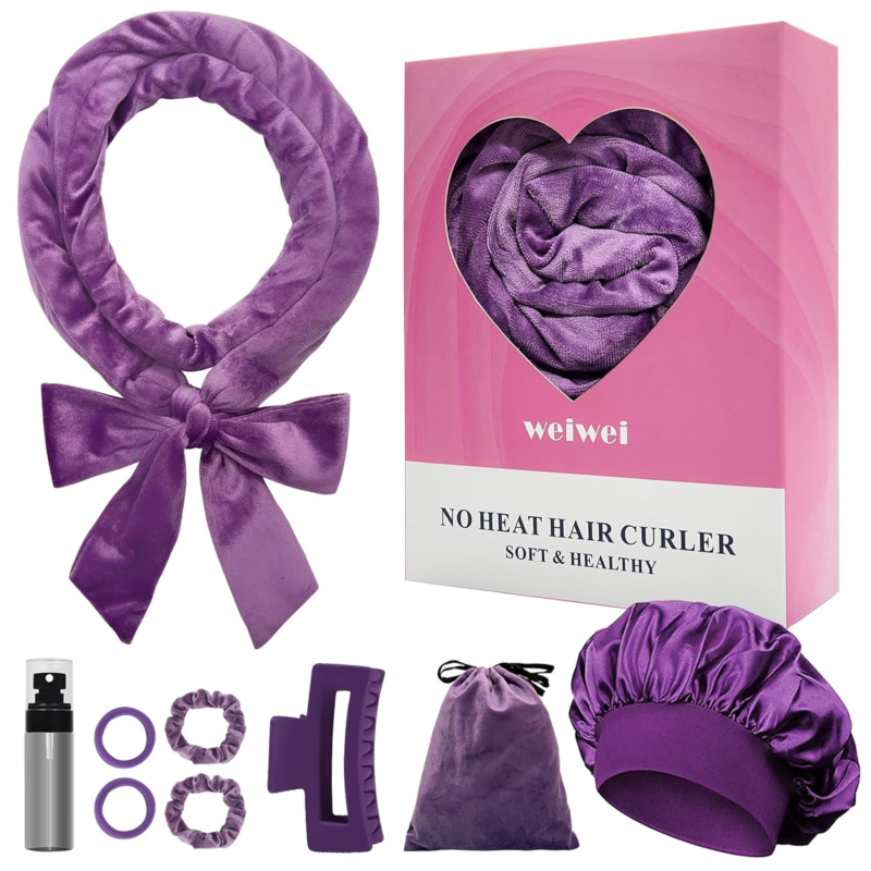 Primary image for No Heat Curlers, Overnight Curls No Heat Curling Headband Soft Hair Curler Rolle
