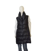 Ermanno Scervino Black Sleeveless Vest Quilted Puffer Jacket size 42 - $138.60