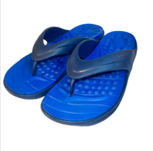 Crocs Black Reviva Flip Flops Thong Sandals Men&#39;s Size 9 / Women&#39;s Size ... - $24.99