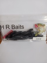 H R Baits, 4.2 Beetle Bug Infused With Shrimp Dark Knight, 6 Count, NEW - $3.90