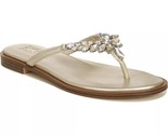 Naturalizer Women Fallyn Flip Flop thong Sandals Size US 6M Champagne Gold - $49.50