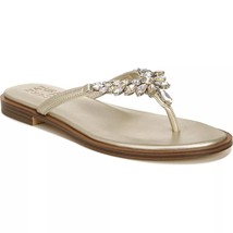 Naturalizer Women Fallyn Flip Flop thong Sandals Size US 6M Champagne Gold - £38.95 GBP