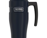 THERMOS Stainless King Vacuum-Insulated Travel Mug, 16 Ounce, Midnight Blue - £43.14 GBP