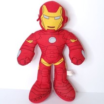 Marvel Comics Avengers Iron Man 14&quot; Plush Stuffed Animal Red Good Stuff - £18.13 GBP