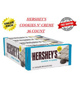 Hershey’s Cookies ‘n’ Creme Bar, 1.55-Ounce Bar, 36 Count Box 2025/01 - £28.79 GBP