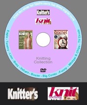 Knitting and Crochet Extensive Magazine Set on DVD. UK Classic Comics - £4.80 GBP