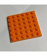 Lego 3958 Plate 6x6 Studs Orange Piece - $18.44 MXN