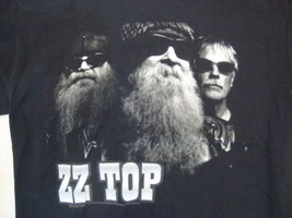 ZZ Top Blues Boogie Hard Rock Band Tour 2013 Black T Shirt M - £11.78 GBP