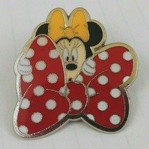 Disney Minnie Mouse Hiding in Her Bow Lapel Pin - $4.37