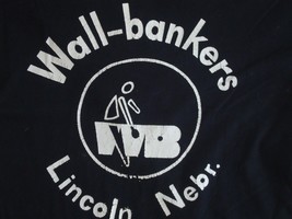 Vintage Wall Bankers Lincoln Nebraska vacation Tourist T Shirt M - $17.81
