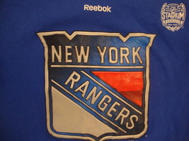 NHL New York NY Rangers National Hockey League Fan 2104 Blue T Shirt S - £7.77 GBP