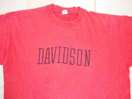 Vintage Davidson School Red T Shirt XL - £11.66 GBP