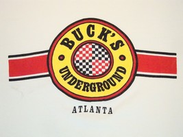 Vintage Buck&#39;s Underground Atlanta Georgia Shopping Mall Outlet T Shirt L - £13.24 GBP