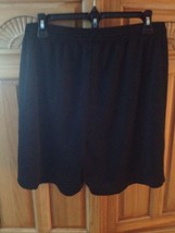Navy Blue Athletic Shorts Adult Size Extra Large - £15.17 GBP